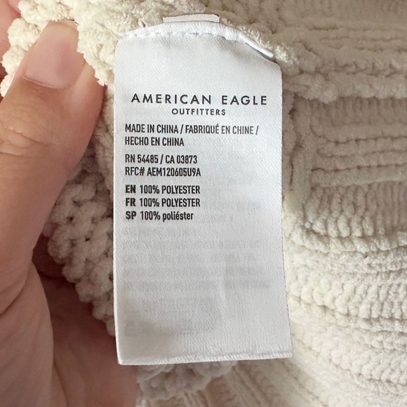 American Eagle Chenille Oversized Cardigan - Picture 4 of 6